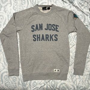 Adidas San Jose Sharks crewneck sweater